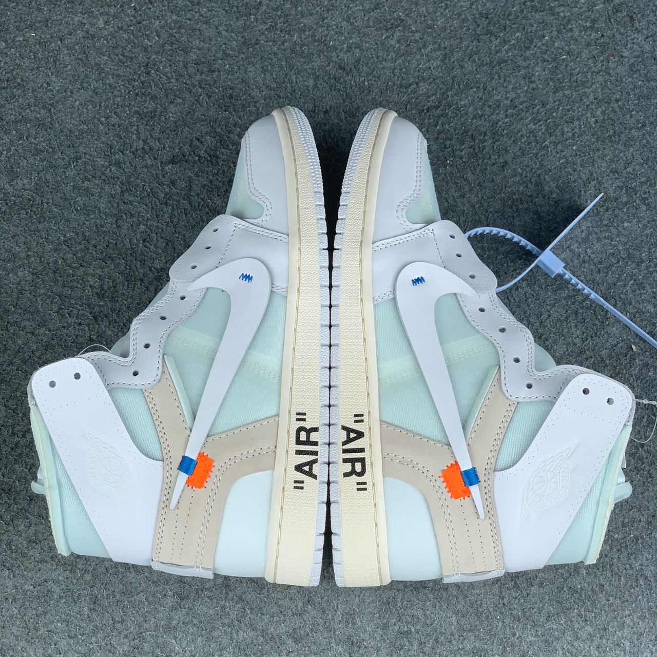 Off-White x Air Jordan 1 Retro High OG 'White' 2018