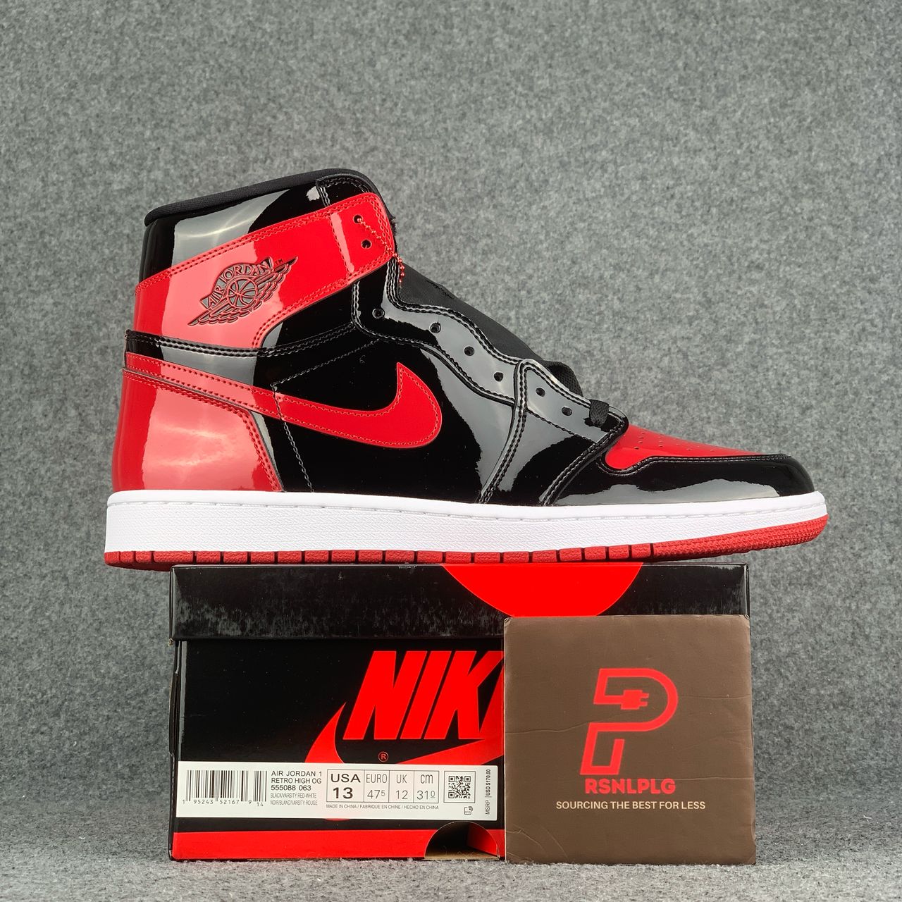 Air Jordan 1 Retro High OG 'Patent Bred'