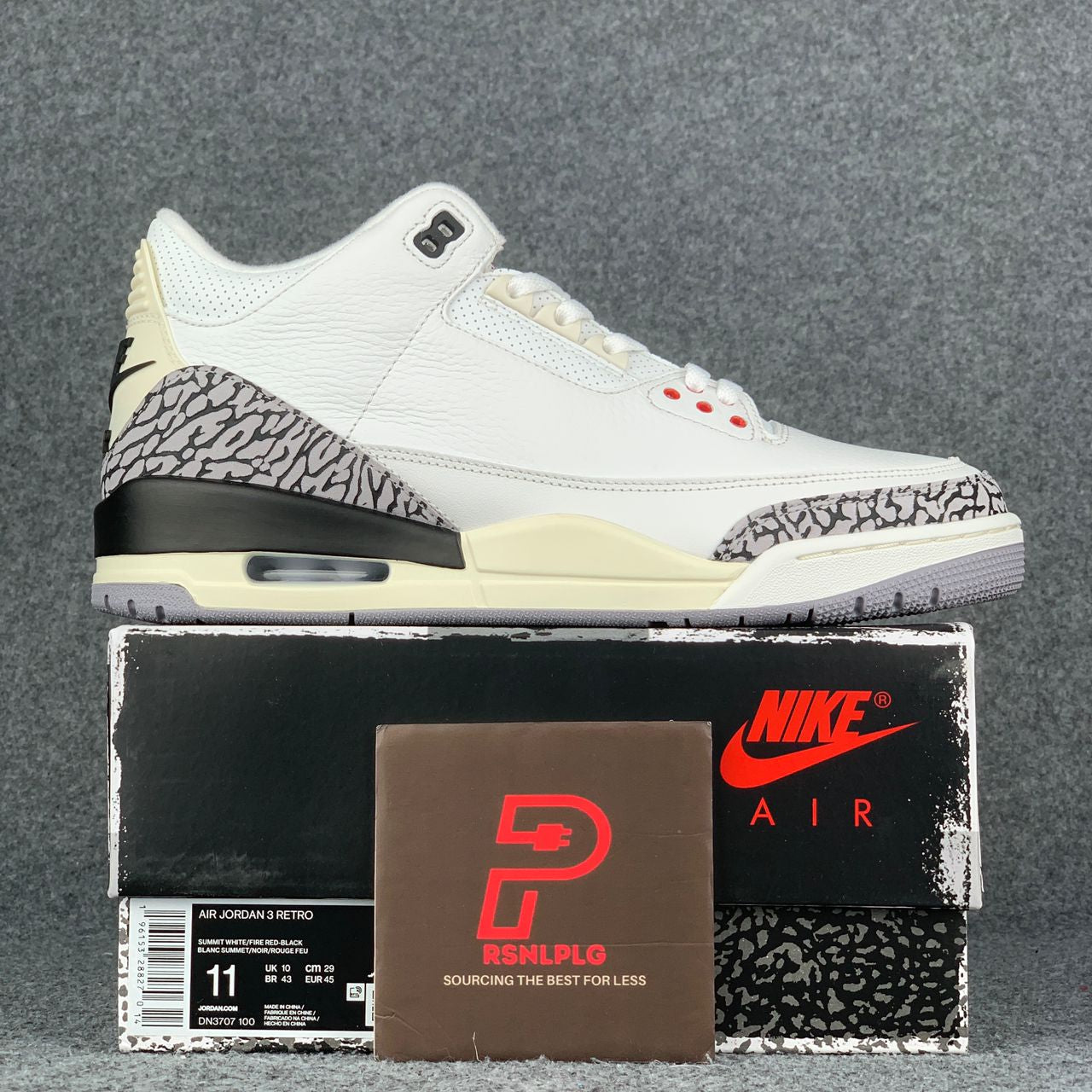 Air Jordan 3 Retro 'White Cement Reimagined'