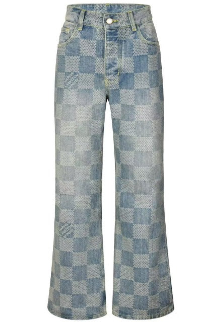 Damier Denim 3D Bootcut