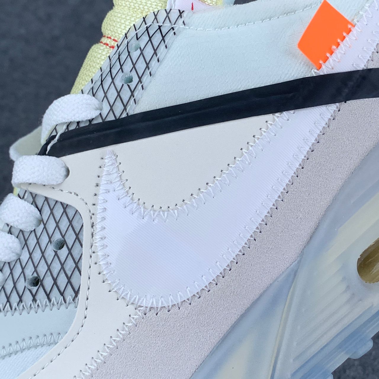 Off-White x Air Max 90 'Sail' Sample