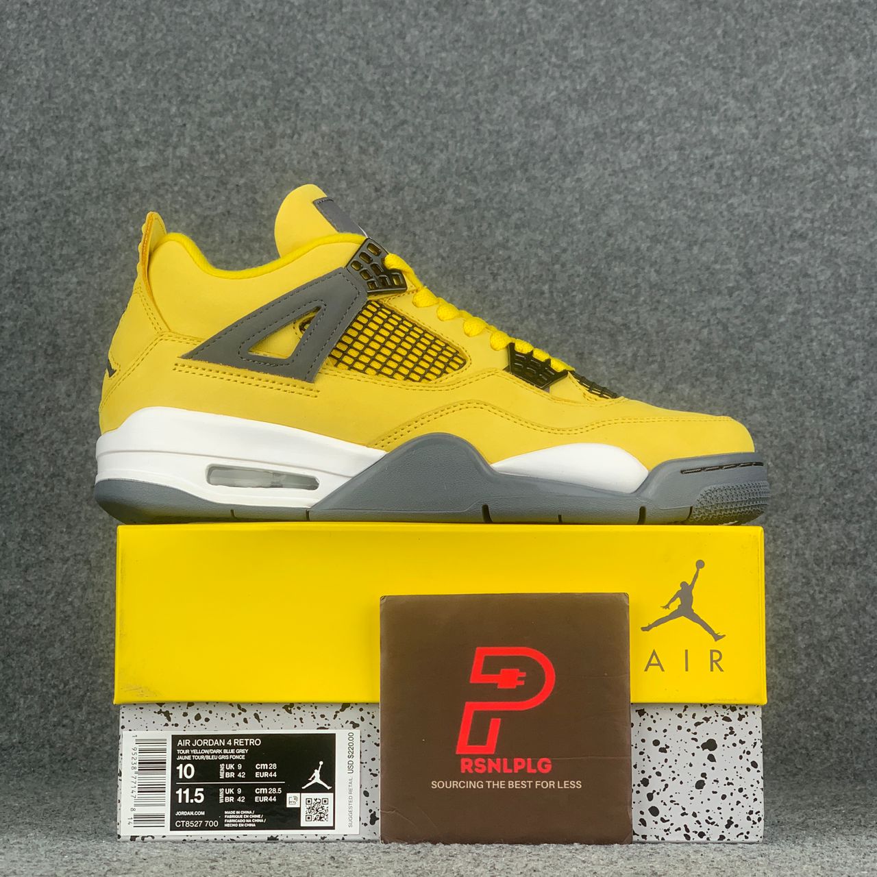 Air Jordan 4 Retro 'Lightning' 2021