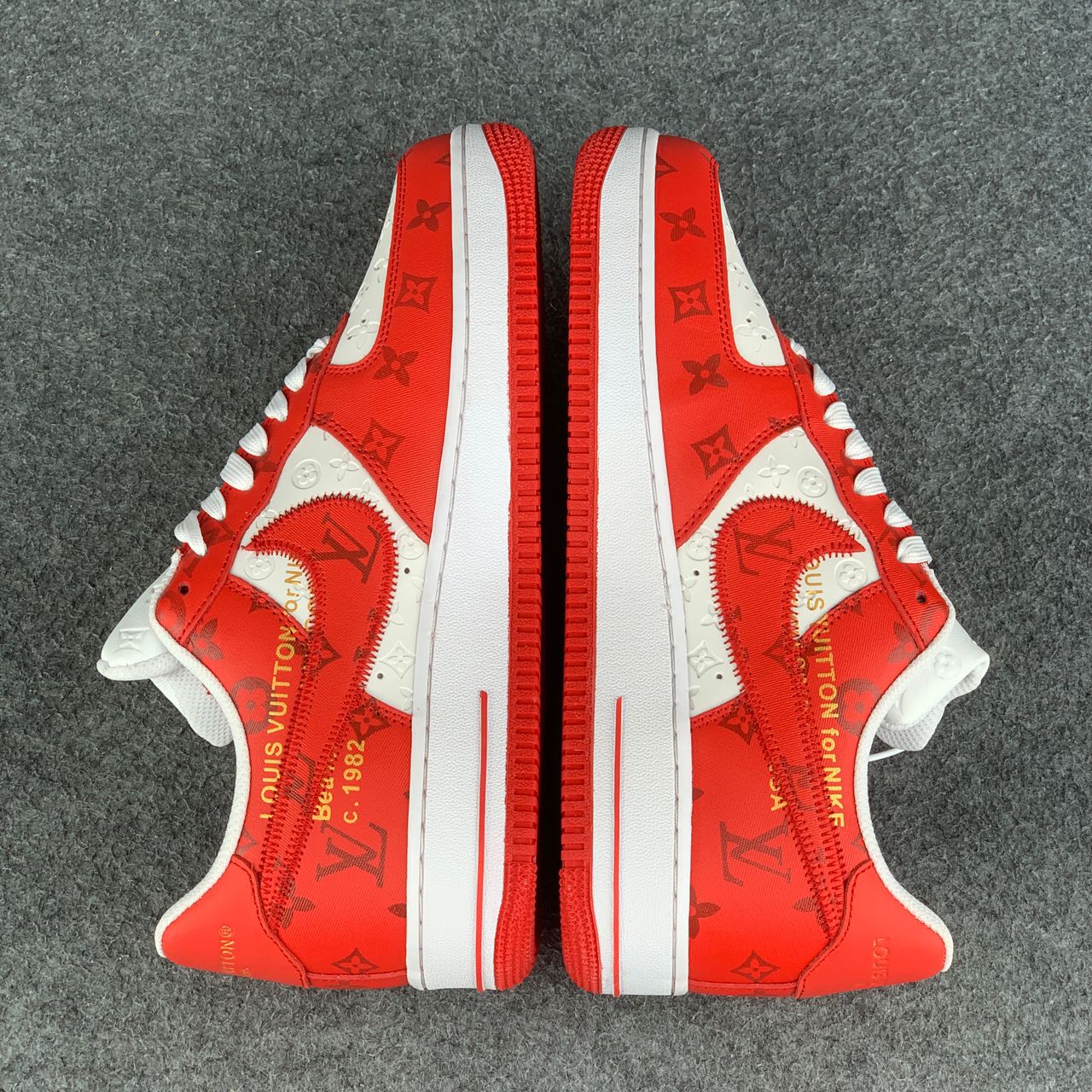 Air Force 1 Low 'White Comet Red'