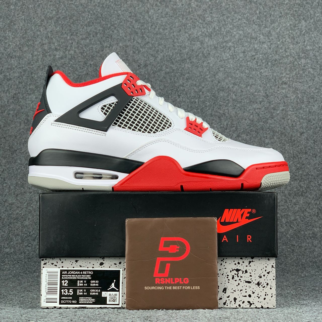 Air Jordan 4 Retro OG 'Fire Red' 2020