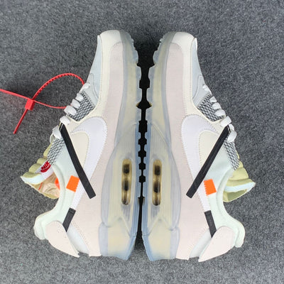 Off-White x Air Max 90 'Sail' Sample