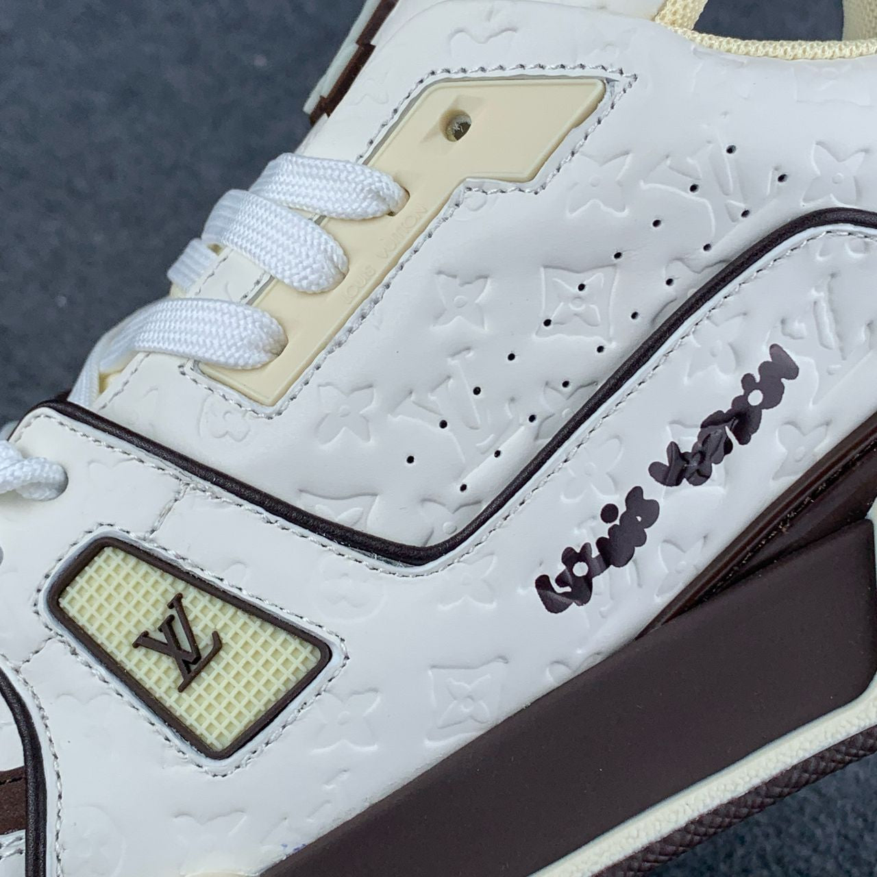 Tyler the Creator X LVT Trainer 'White Mocha'