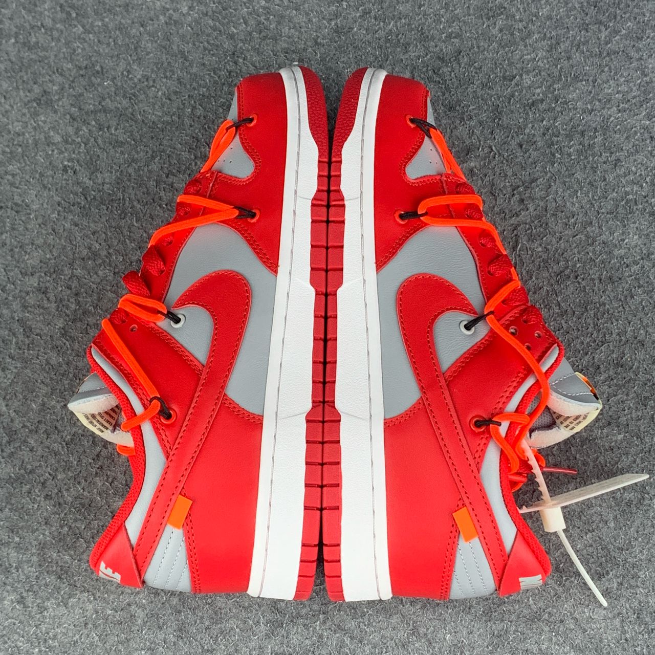 Off-White x Dunk Low 'University Red'