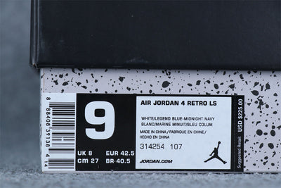 Air Jordan 4 Retro LS 'Columbia'