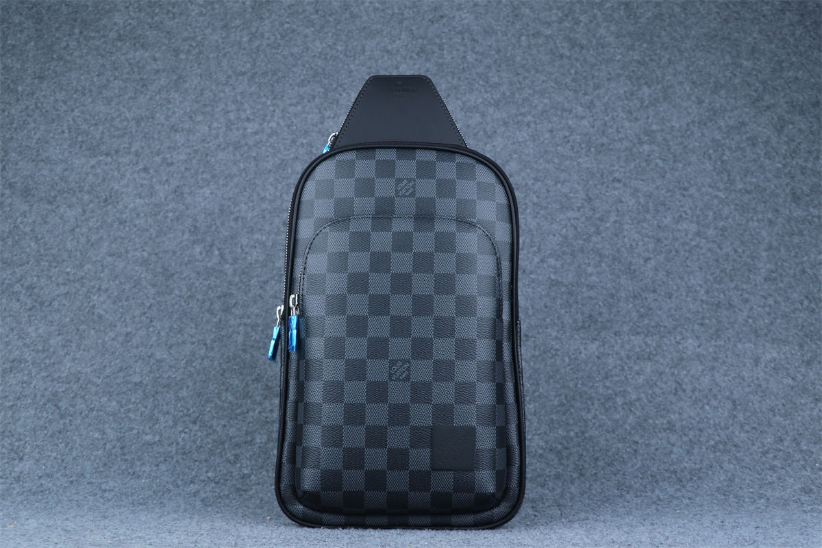 Damier Graphite Avenue Sling