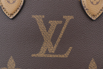 ONTHEGO GM MONOGRAM GIANT REVERSE BROWN