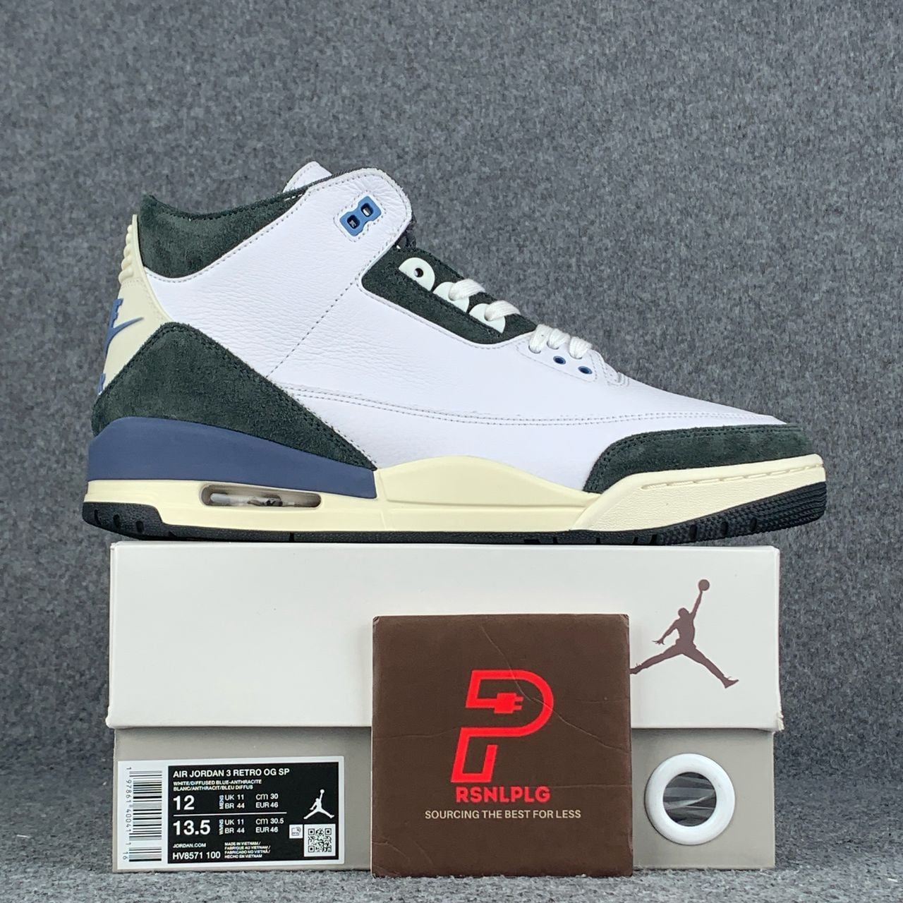 A Ma Maniére x Air Jordan 3 Retro OG SP 'Diffused Blue'