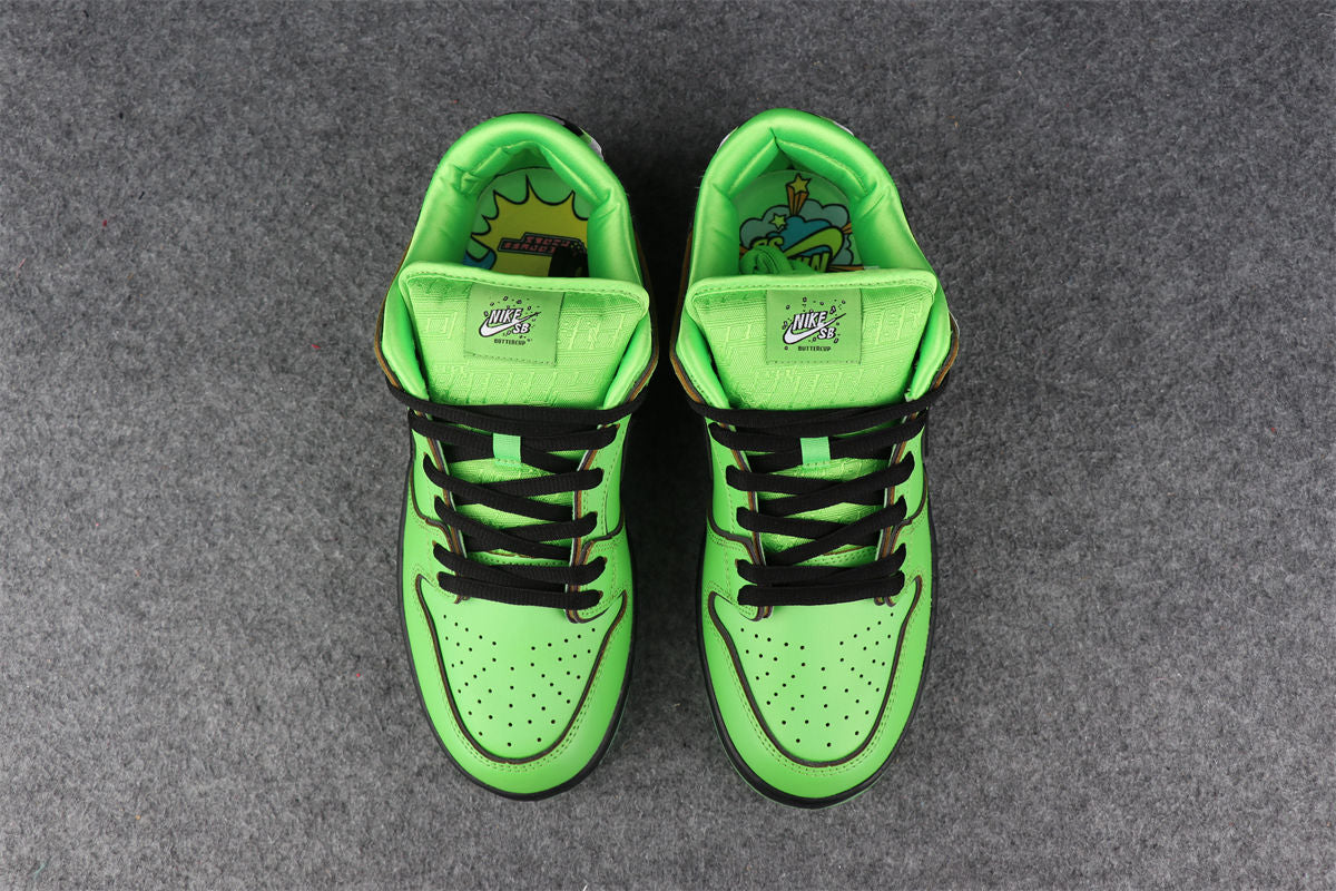 The Powerpuff Girls x Dunk Low Pro SB QS 'Buttercup'