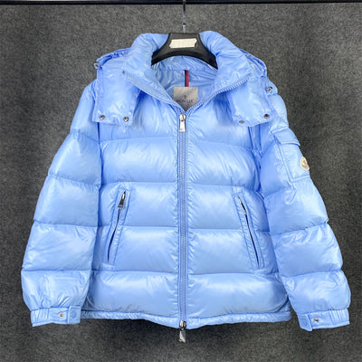 MONCLER NEW MAYA JACKET LIGHT BLUE 21FW