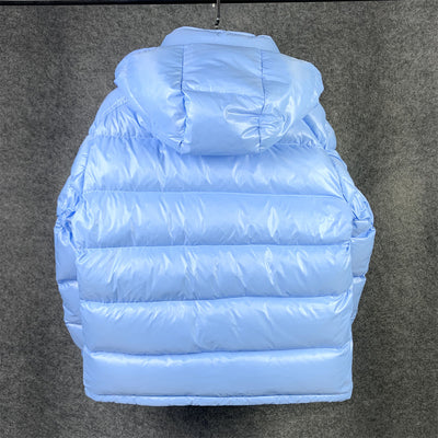 MONCLER NEW MAYA JACKET LIGHT BLUE 21FW