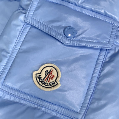 MONCLER NEW MAYA JACKET LIGHT BLUE 21FW