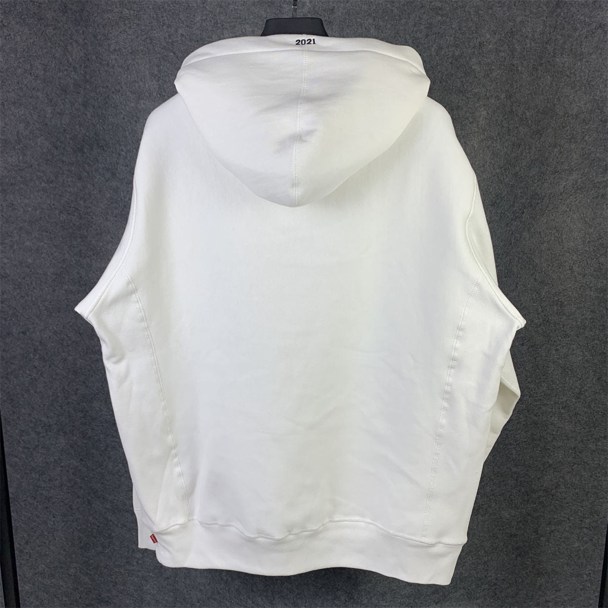 Box Logo Hooded Sweatshirt 'White'