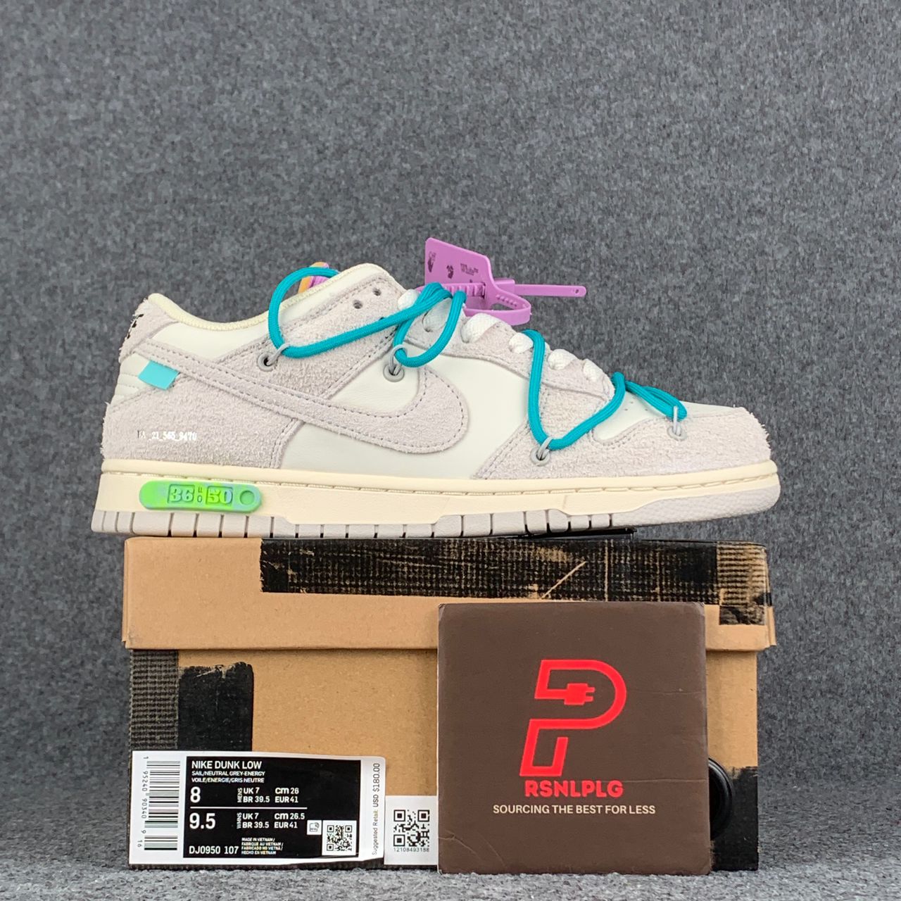 Off-White x Dunk Low 'Lot 36 of 50'