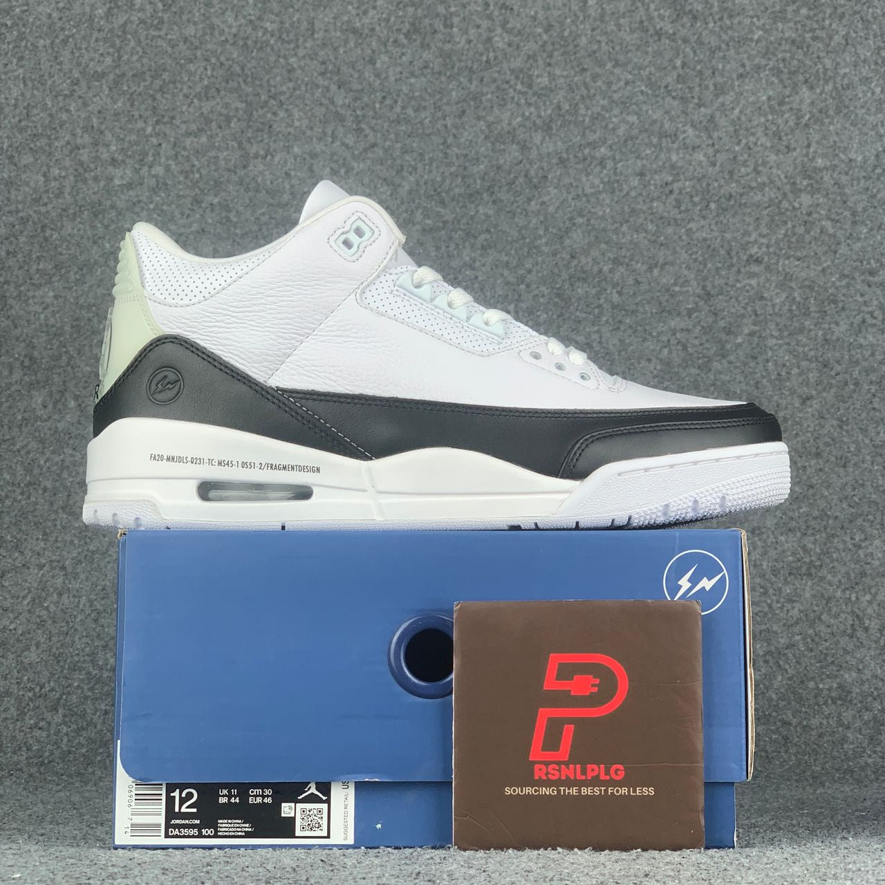 Fragment Design x Air Jordan 3 Retro SP 'White'