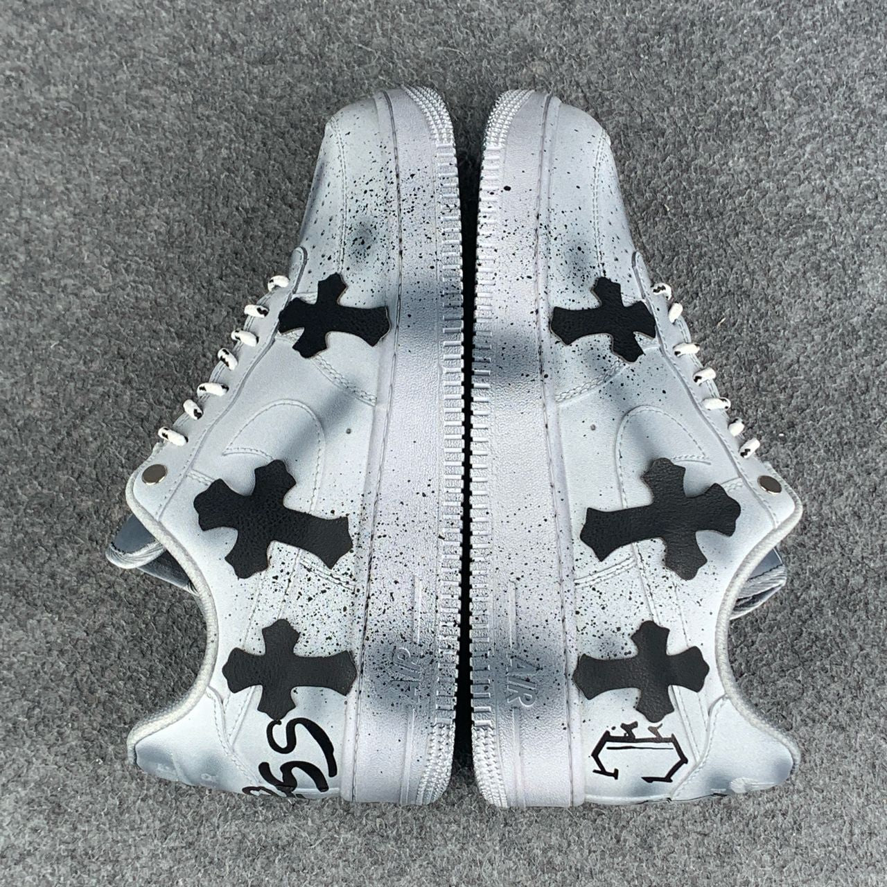 (CUSTOM) CHROME HEARTS X AIR FORCE 1