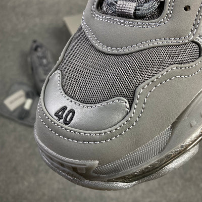 Triple S Sneaker 'Clear Sole - Dark Grey'