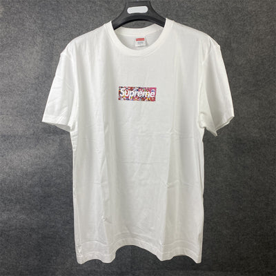 Relief Box Logo Tee 'White'