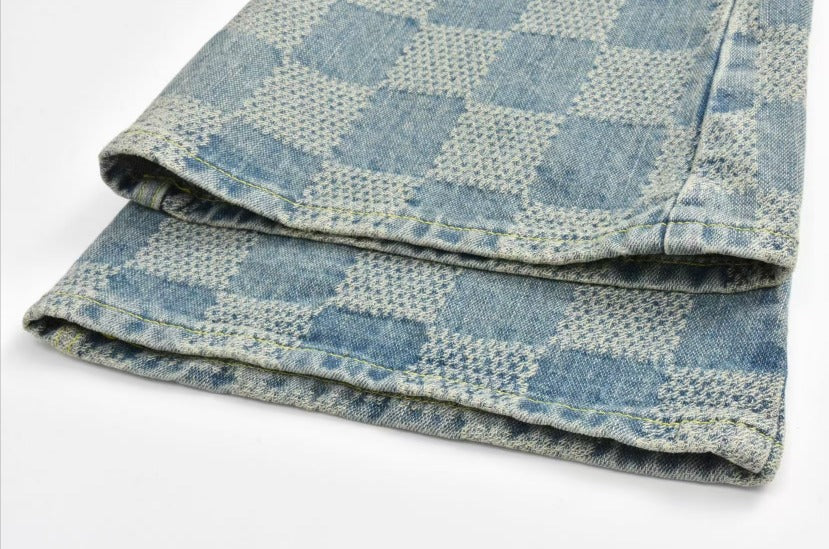 Damier Denim 3D Bootcut