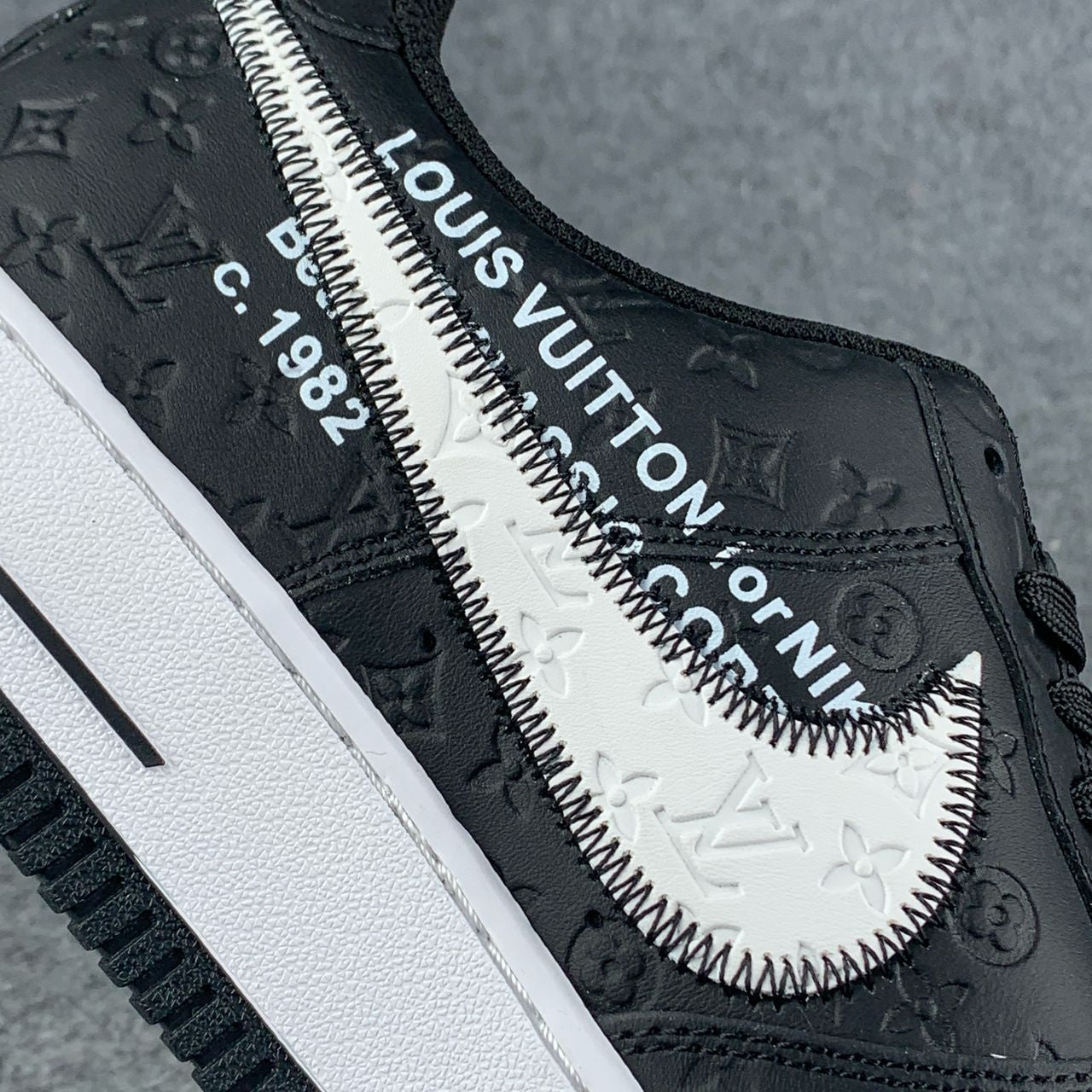 (Custom) Air Force 1 'Black'