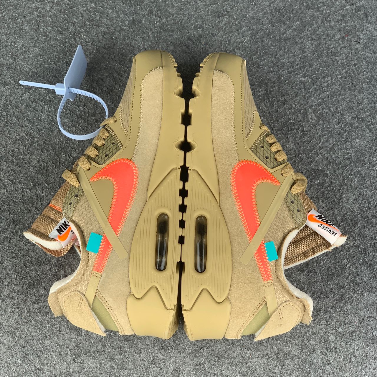 Off-White x Air Max 90 'Desert Ore'