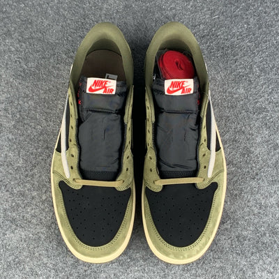 Travis Scott x Air Jordan 1 Low OG SP 'Black Olive' (Unreleased)