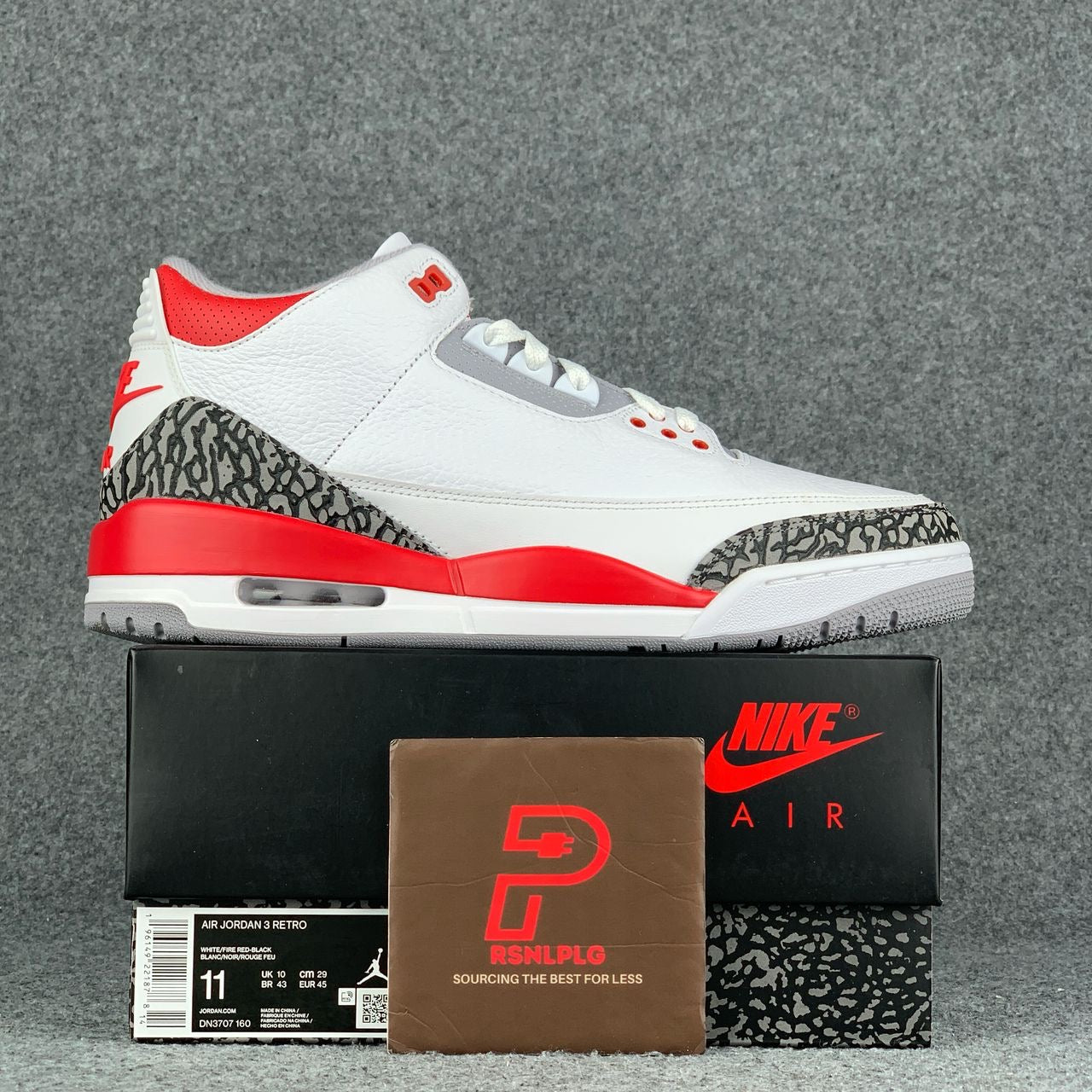 Air Jordan 3 Retro 'Fire Red' 2022