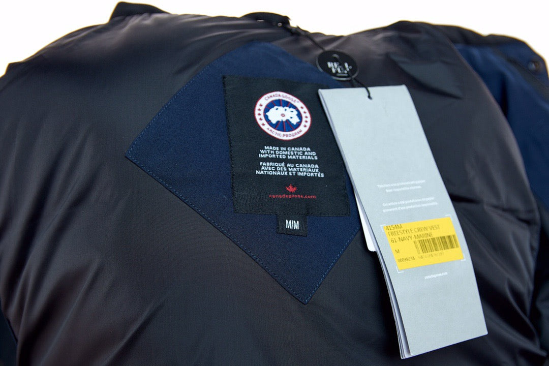 Canada Goose Navy Blue FREESTYLE CREW VEST