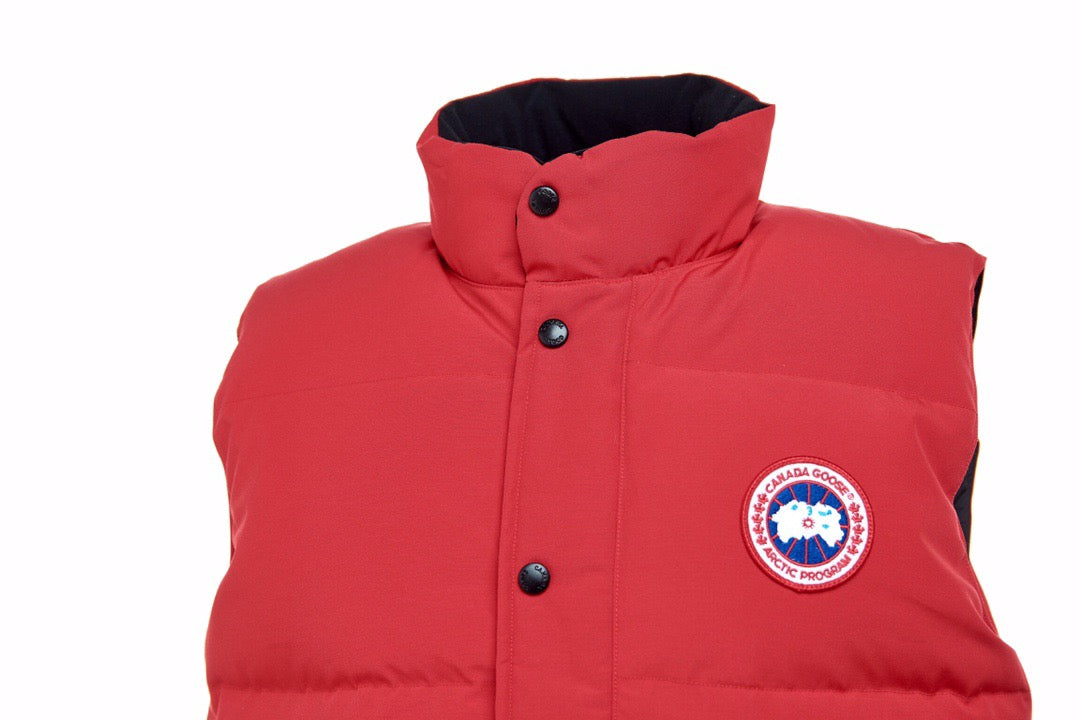 Canada Goose Red FREESTYLE CREW VEST