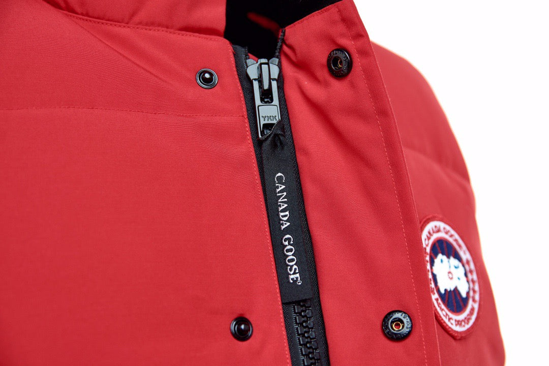 Canada Goose Red FREESTYLE CREW VEST