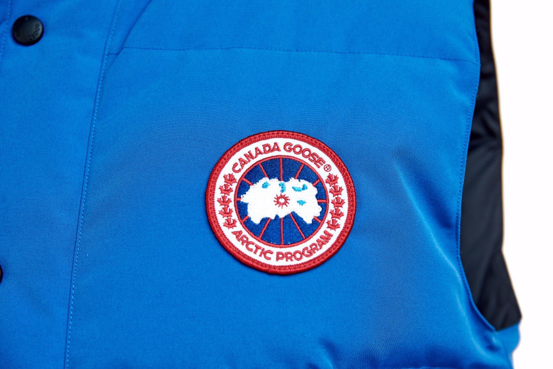 Canada Goose Blue FREESTYLE CREW VEST