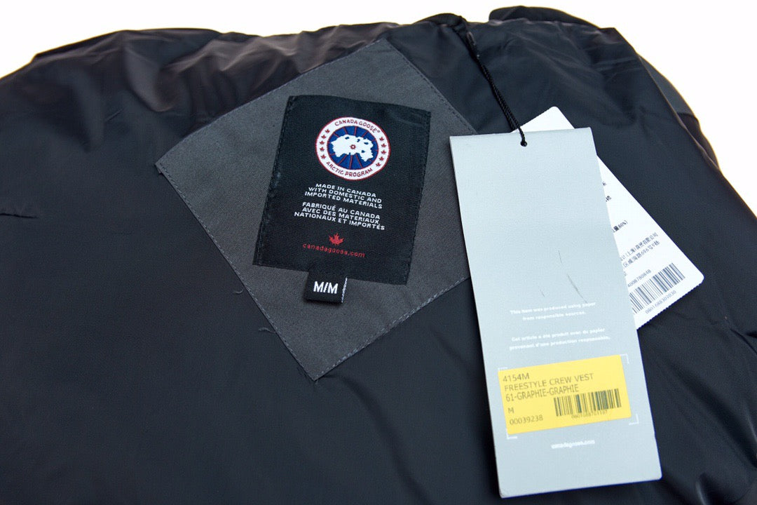 Canada Goose Grey FREESTYLE CREW VEST