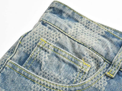 Damier Denim 3D Bootcut