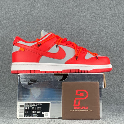 Off-White x Dunk Low 'University Red'