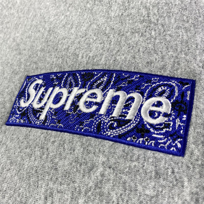 Bandana Box Logo Hooded Sweatshirt 'Heather Grey'