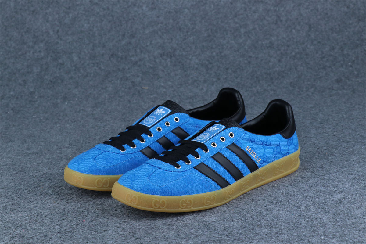 GC x Gazelle 'Blue GG Monogram'