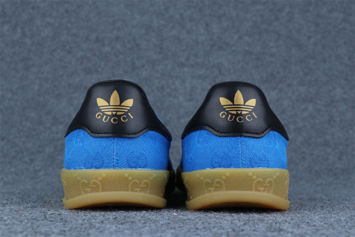 GC x Gazelle 'Blue GG Monogram'