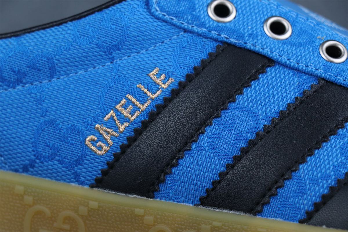 GC x Gazelle 'Blue GG Monogram'