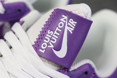 (CUSTOM) NIKE AIR FORCE 1 LOW 'WHITE PURPLE'