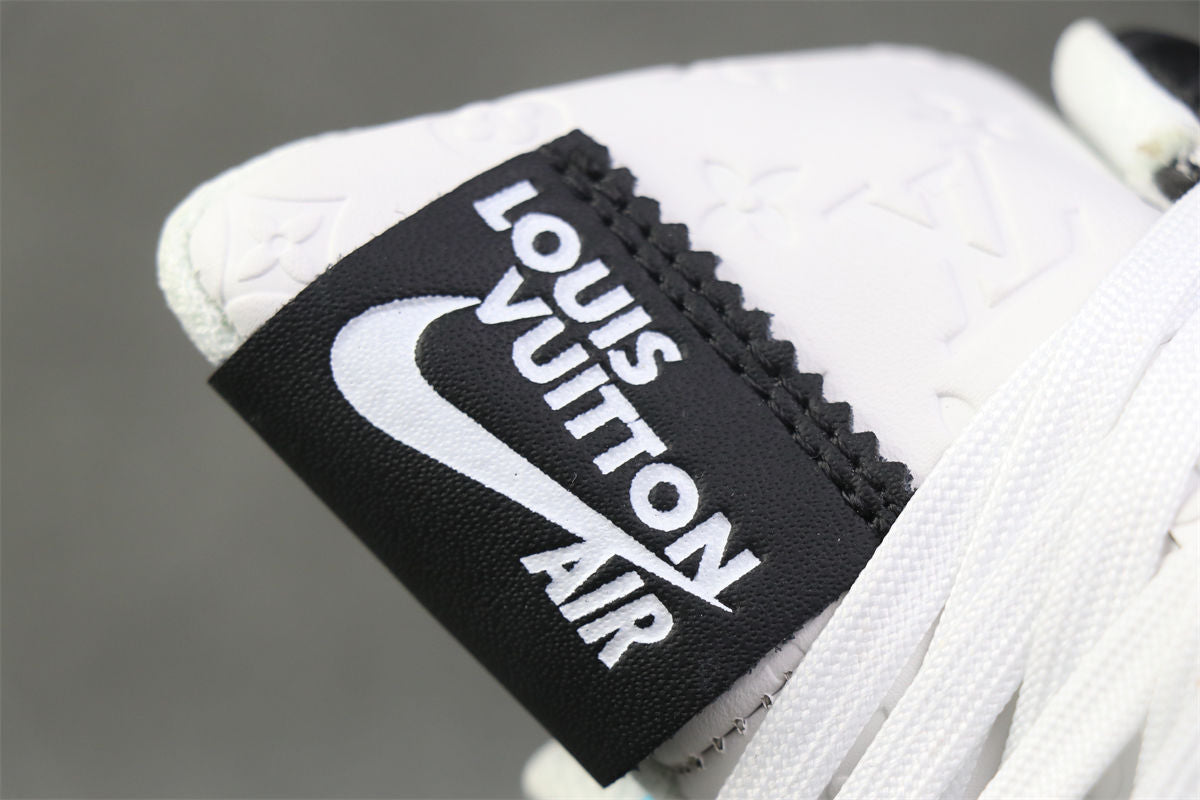 (CUSTOM) NIKE AIR FORCE 1 LOW 'WHITE BLACK'