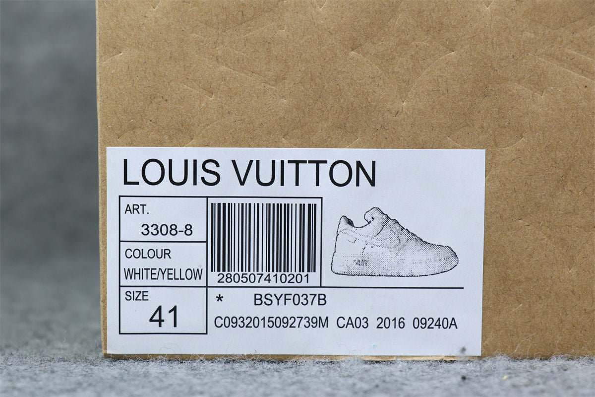 (Custom) Air Force 1 Low 'White Yellow