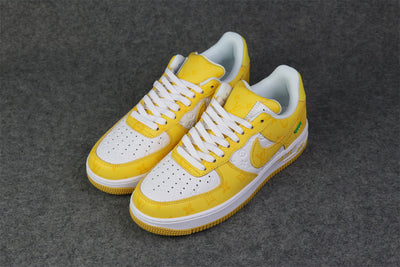 (Custom) Air Force 1 Low 'White Yellow