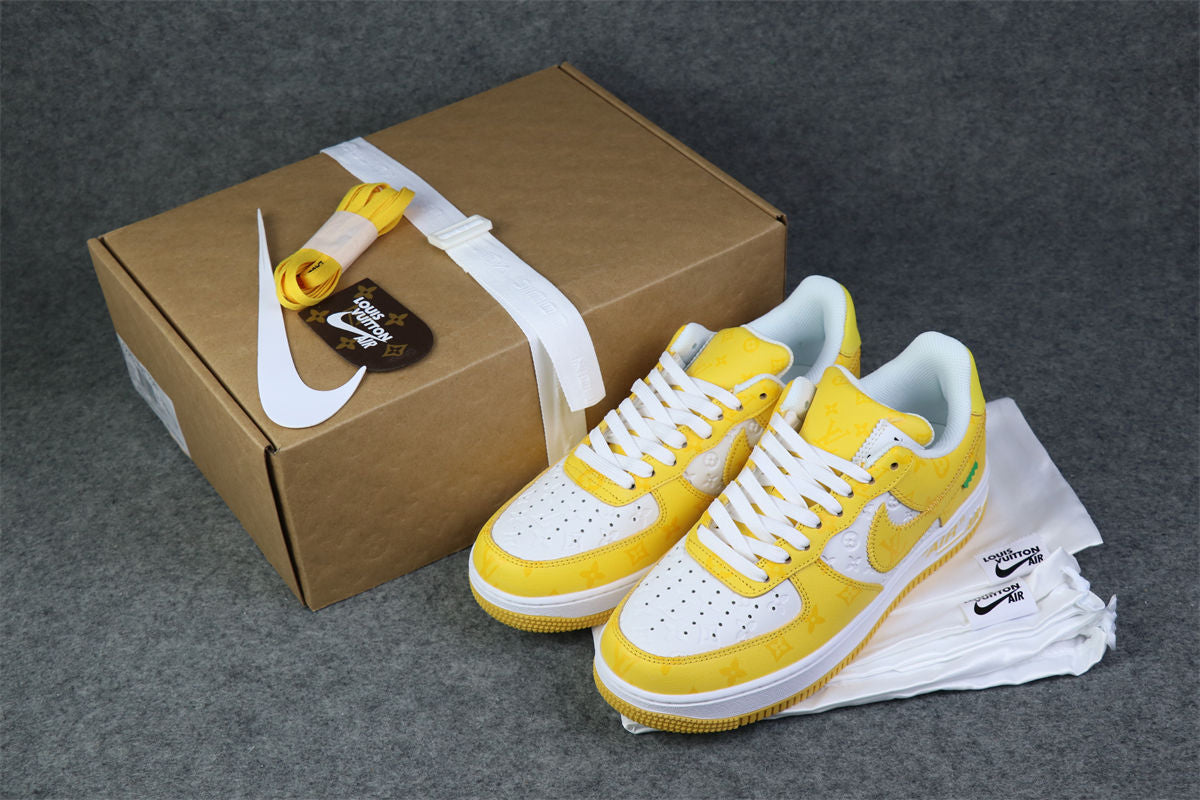 (Custom) Air Force 1 Low 'White Yellow