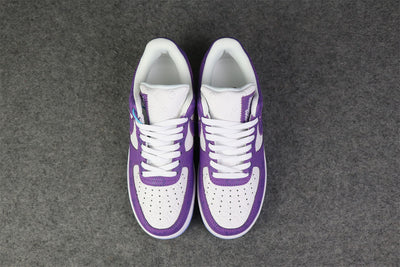 (CUSTOM) NIKE AIR FORCE 1 LOW 'WHITE PURPLE'