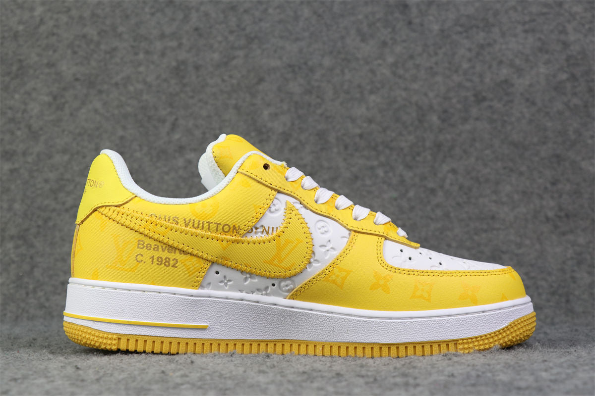 (Custom) Air Force 1 Low 'White Yellow