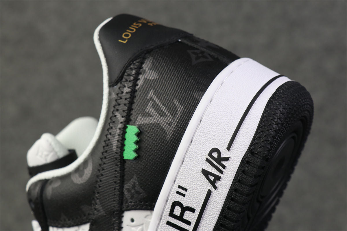 (CUSTOM) NIKE AIR FORCE 1 LOW 'WHITE BLACK'