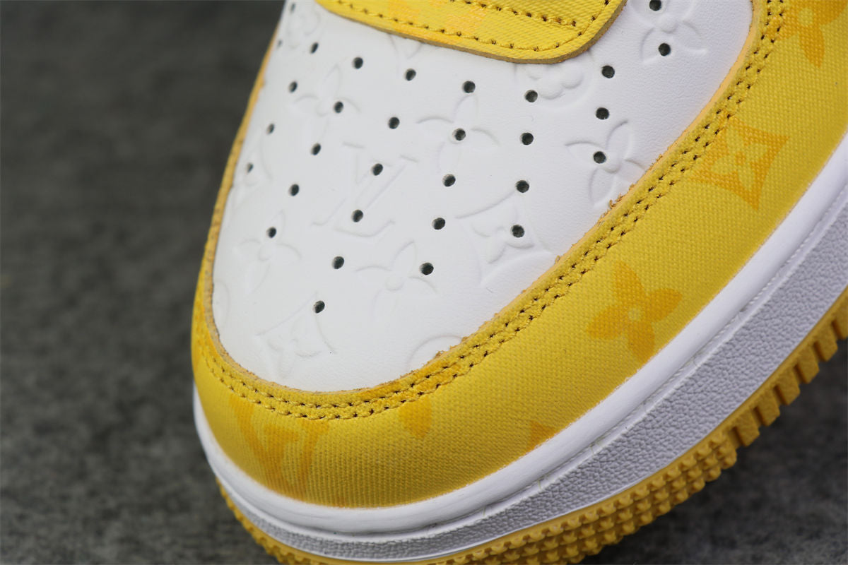 (Custom) Air Force 1 Low 'White Yellow